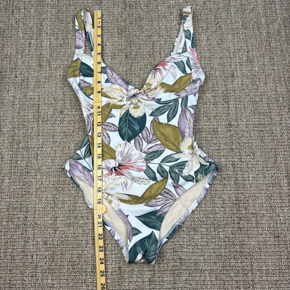 🌺 VICI Swim | Size Small | Tropical Floral One Piece Swimsuit